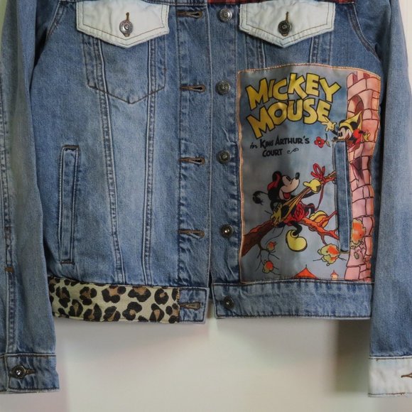 Desigual - Denim Jacket - Disney Mickey Mouse - Picture 3 of 8